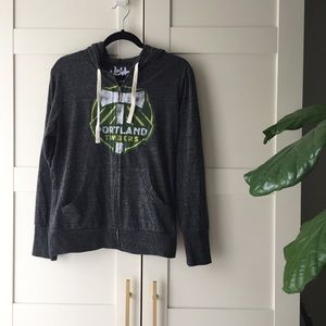 Portland Timbers Zip Up Hoodie